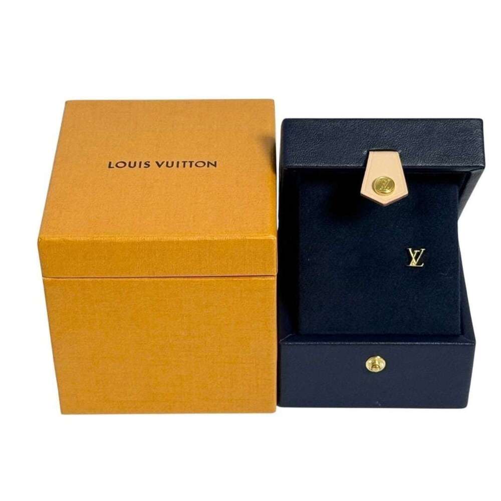 LOUIS VUITTON 18k Gold Earrings - Picture 10 of 10